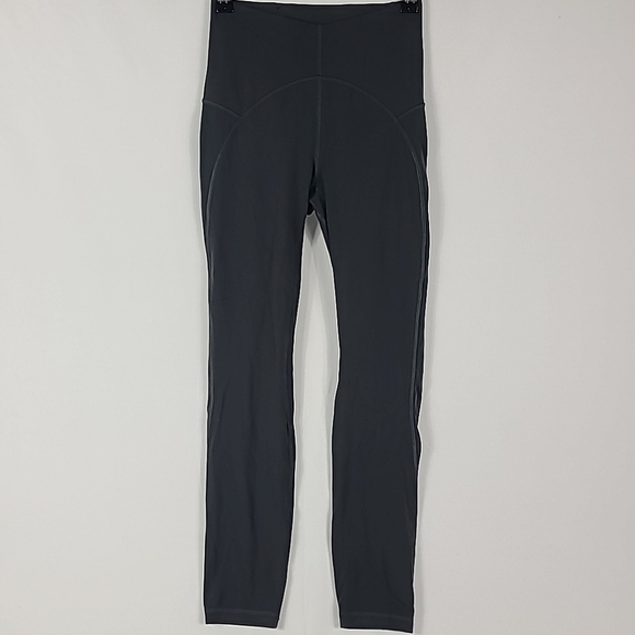 Lululemon Women's Unlimit High-Rise Tight Legging 25" Sz 4 Grey - Picture 1 of 7